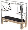 Reformador de Pilates de madeira de Captian com trapézio completo para uso comercial