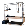 Reformador de Pilates de madeira de Captian com trapézio completo para uso comercial